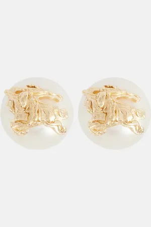Burberry EKD -plated freshwater pearl earrings