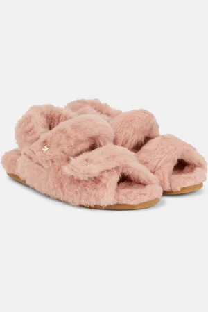 Max Mara Sandya shearling sandals