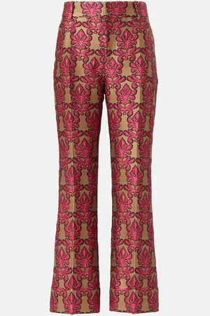 La DoubleJ Hendrix Herald jacquard straight pants