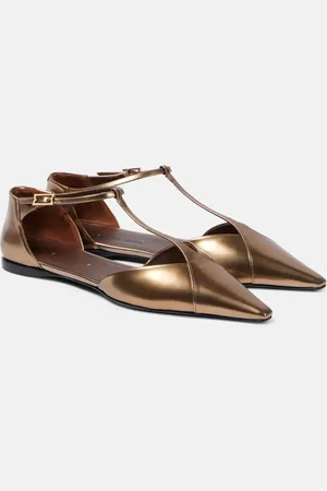 Max Mara Leather ballet flats