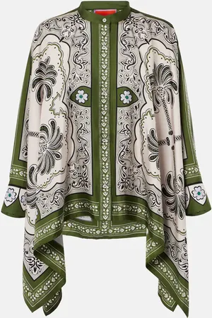 La DoubleJ Foulard printed silk twill shirt