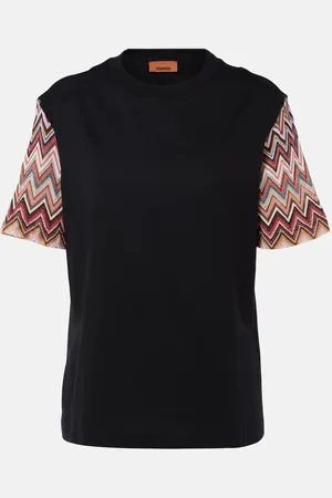 Missoni Embroidered cotton T-shirt