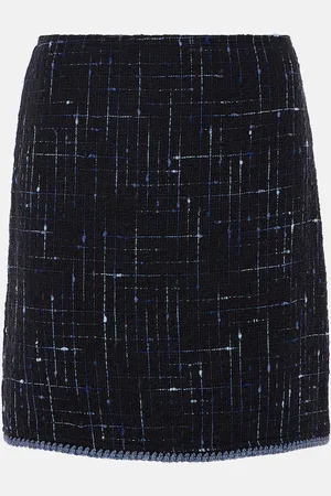 Etro Cotton-blend tweed miniskirt