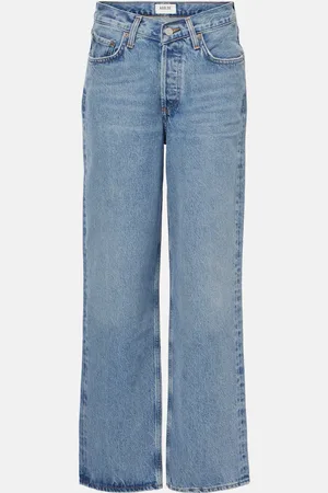 AGOLDE V-Waist Baggy straight jeans
