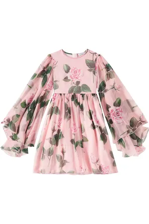 Dolce & Gabbana Floral silk chiffon dress