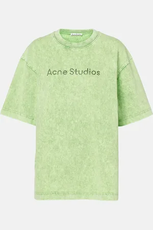 Acne Studios Exford Face cotton jersey T-shirt
