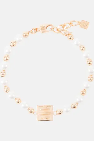 Givenchy 4G faux pearl bracelet