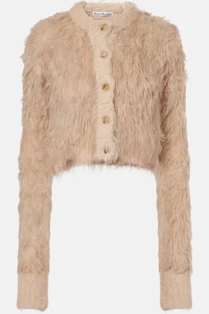 Acne Studios Faux fur cardigan