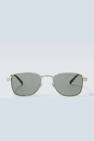 Saint Laurent Hyper Rimlock rectangular sunglasses