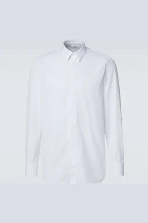 LARDINI Cotton tuxedo shirt