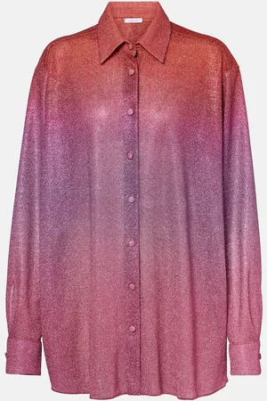 Oseree OsÃ©ree LumiÃ¨re lamÃ© shirt