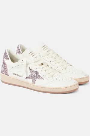 Golden Goose Ball Star glitter leather sneakers