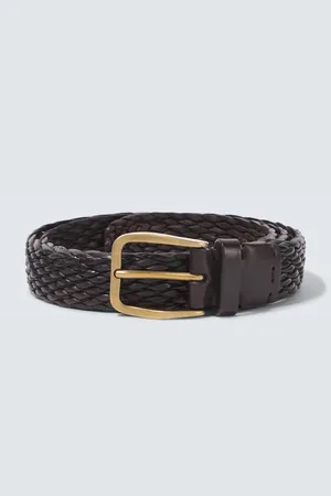 Brunello Cucinelli Braided leather belt