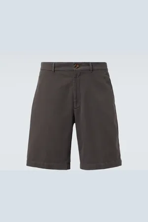 Brunello Cucinelli Cotton twill Bermuda shorts