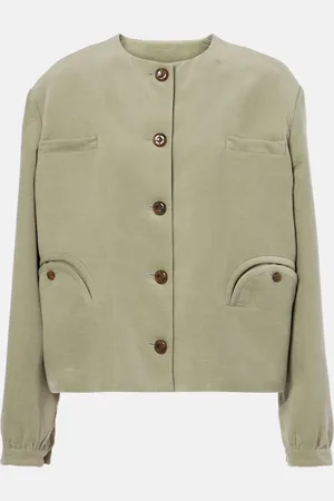 Blazé Milano BlazÃ© Milano Jealousy Gliss cotton and linen jacket