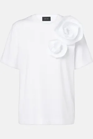 Simone Rocha Boy floral-appliquÃ© cotton T-shirt