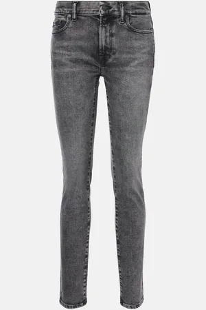 7 for all Mankind Roxanne mid-rise skinny jeans
