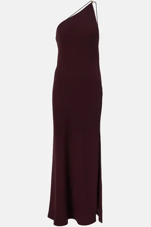 Vince One-shoulder crÃªpe maxi dress
