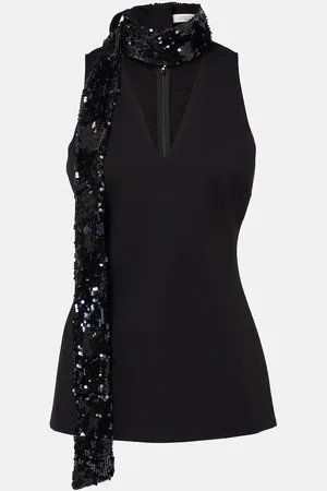 Dorothee Schumacher Emotional Essence sequined scarf top