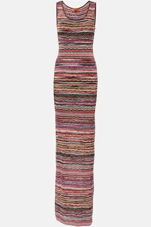 Missoni Striped knitted maxi dress