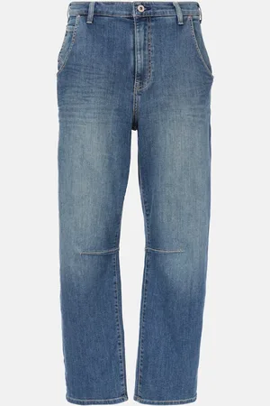AG Jeans Amsterdam mid-rise barrel-leg jeans