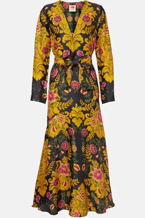 Farm Rio Arabesque Floral maxi dress
