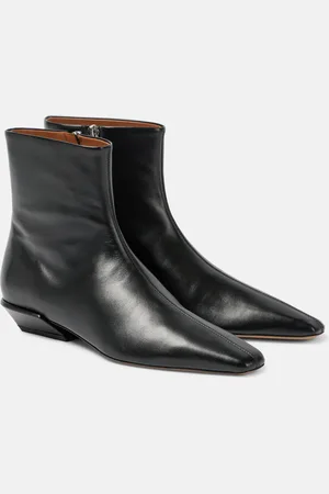 PARIS TEXAS Bettina 25 leather ankle boots