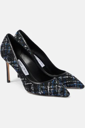 Jimmy Choo Romy 85 tweed pumps
