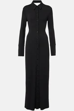 Oscar de la Renta Orchid guipure wool-blend midi dress