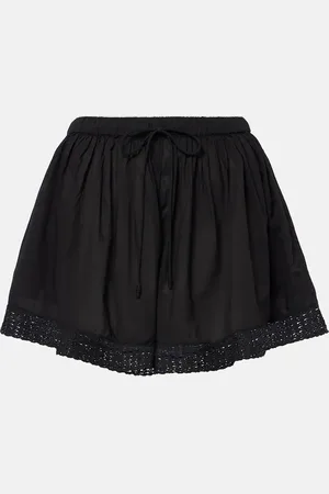 ULLA JOHNSON Isla cotton miniskirt