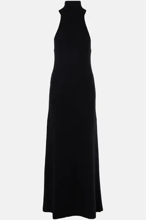 Lisa Yang Amannda ribbed-knit cashmere maxi dress
