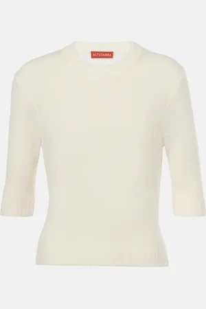 Altuzarra Ty wool and alpaca-blend top