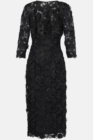 Carolina Herrera Lace midi dress