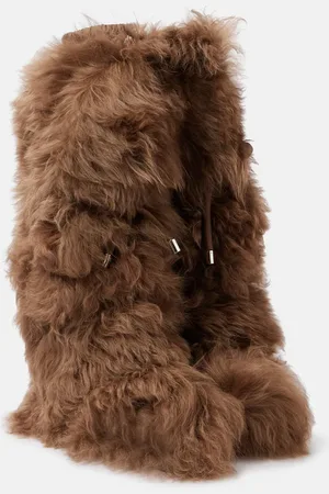 Moncler Gaia High shearling snow boots