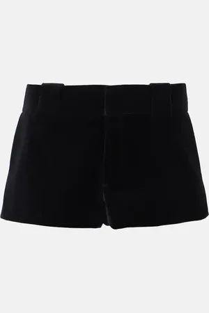 Chloé ChloÃ© Cotton velvet shorts