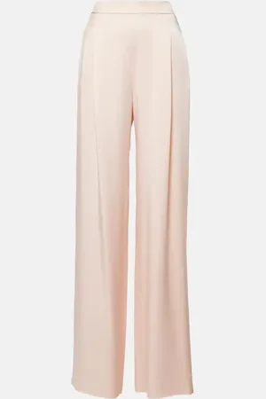 Max Mara Ieti satin wide-leg pants
