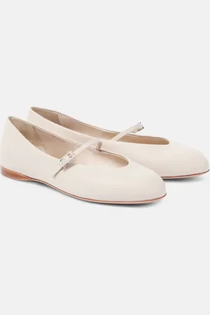 Max Mara Leather ballet flats