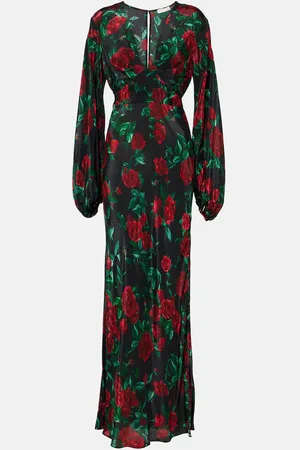 ALEXANDRA MIRO Eleanor floral maxi dress