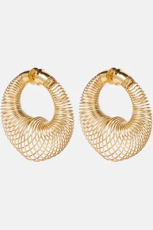 Alaïa AlaÃ¯a Spiral hoop earrings