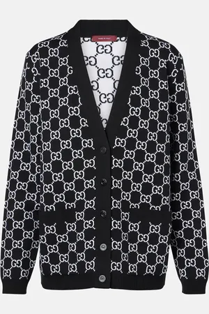 Gucci GG wool-blend jacquard cardigan