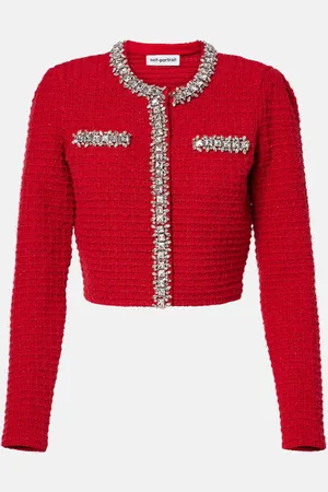 Self-Portrait Embellished cardigan