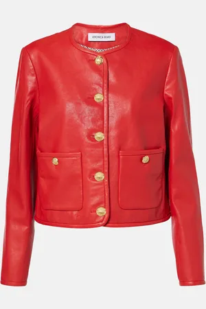 VERONICA BEARD Andrea leather jacket