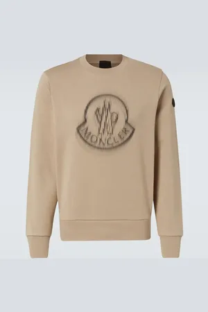 Moncler Logo cotton jersey sweater