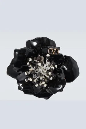 VALENTINO GARAVANI Fleur Lumineuse brooch
