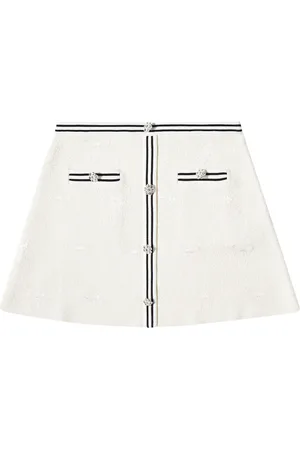 Self-Portrait Jacquard skirt