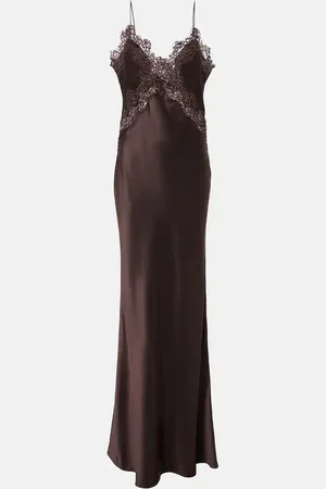 Rebecca Vallance Allegra silk maxi dress