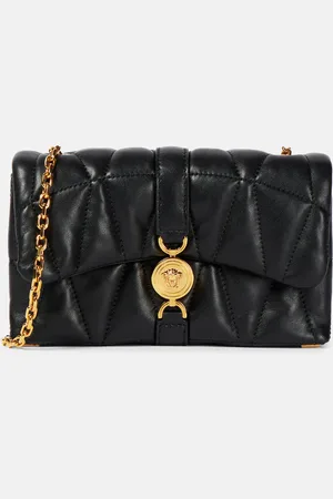 VERSACE Medusa 95 Small leather crossbody bag