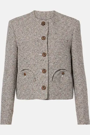 Blazé Milano BlazÃ© Milano Shamo Bolero linen-blend jacket