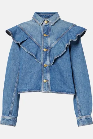 ULLA JOHNSON Mathilde denim shirt