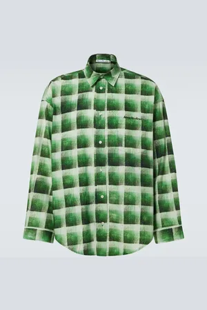 Acne Studios Checked cotton shirt